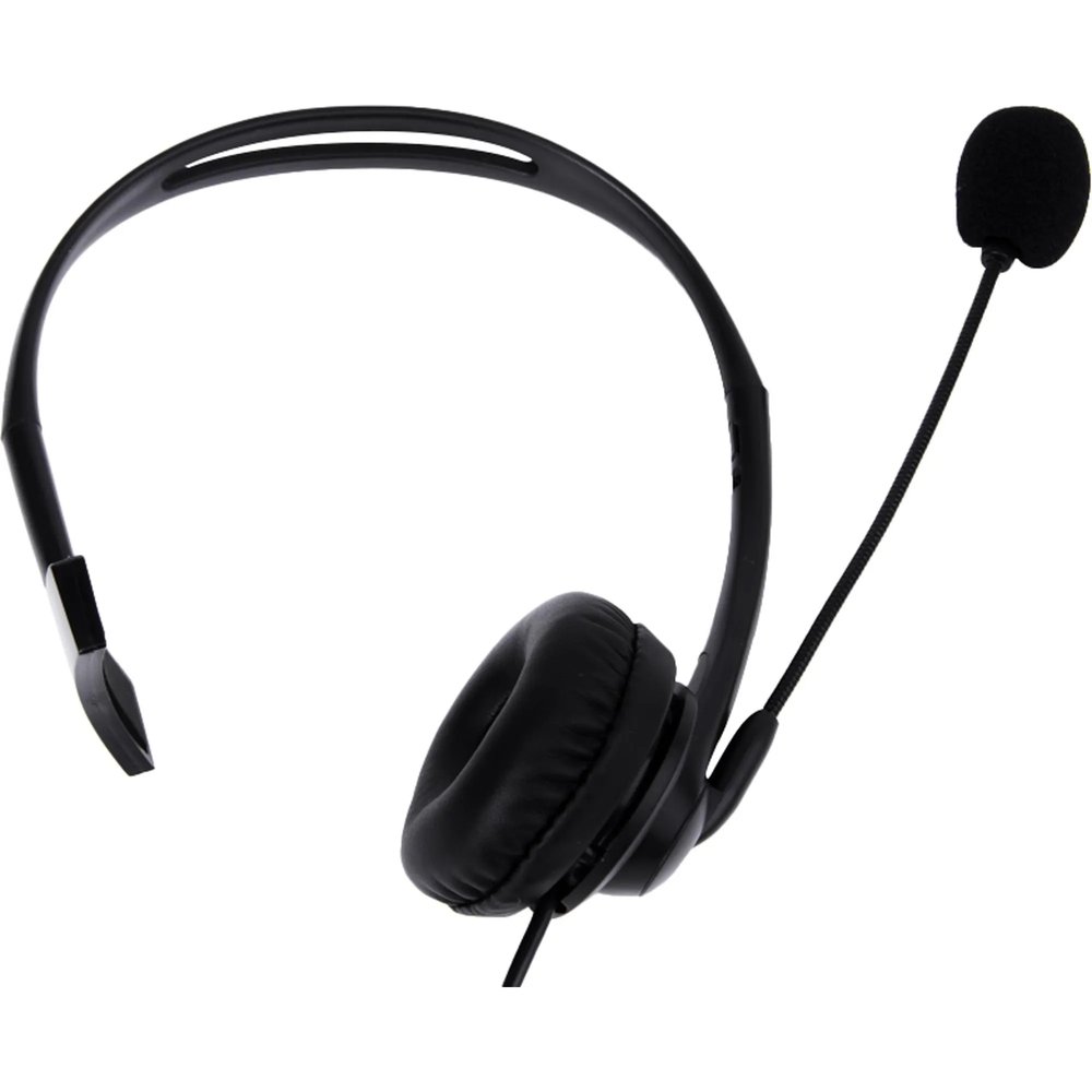 Headset Office Fortrek FK 731A USB Preto