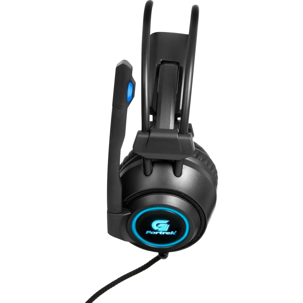 Headset Gamer Fortrek Vickers P2 + USB RGB Preto