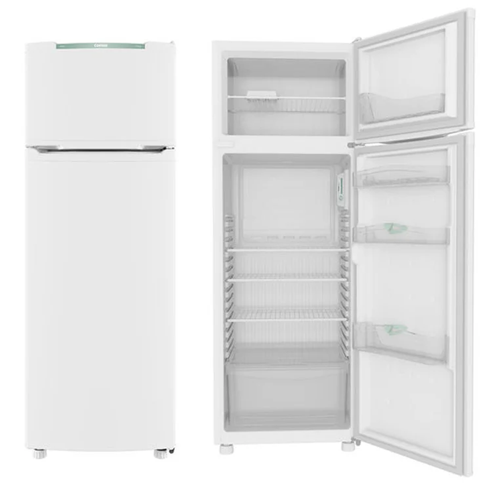 Geladeira Consul Cycle Defrost Duplex 334 Litros Branca Freezer - CRD37EB