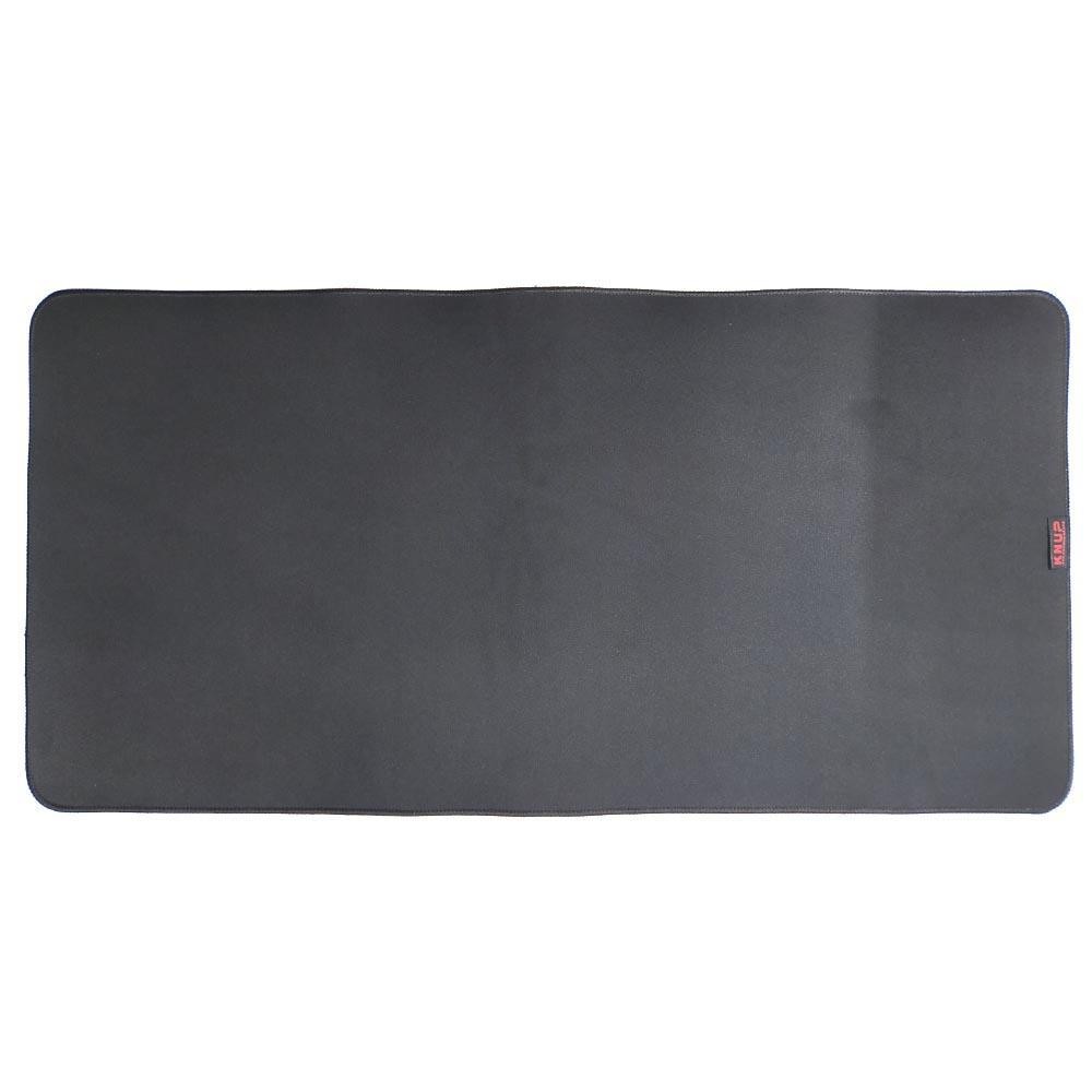 Mousepad Gamer Extra Grande 80x40cm Superfície Speed Preto Com Borda Reforçada KP-S09