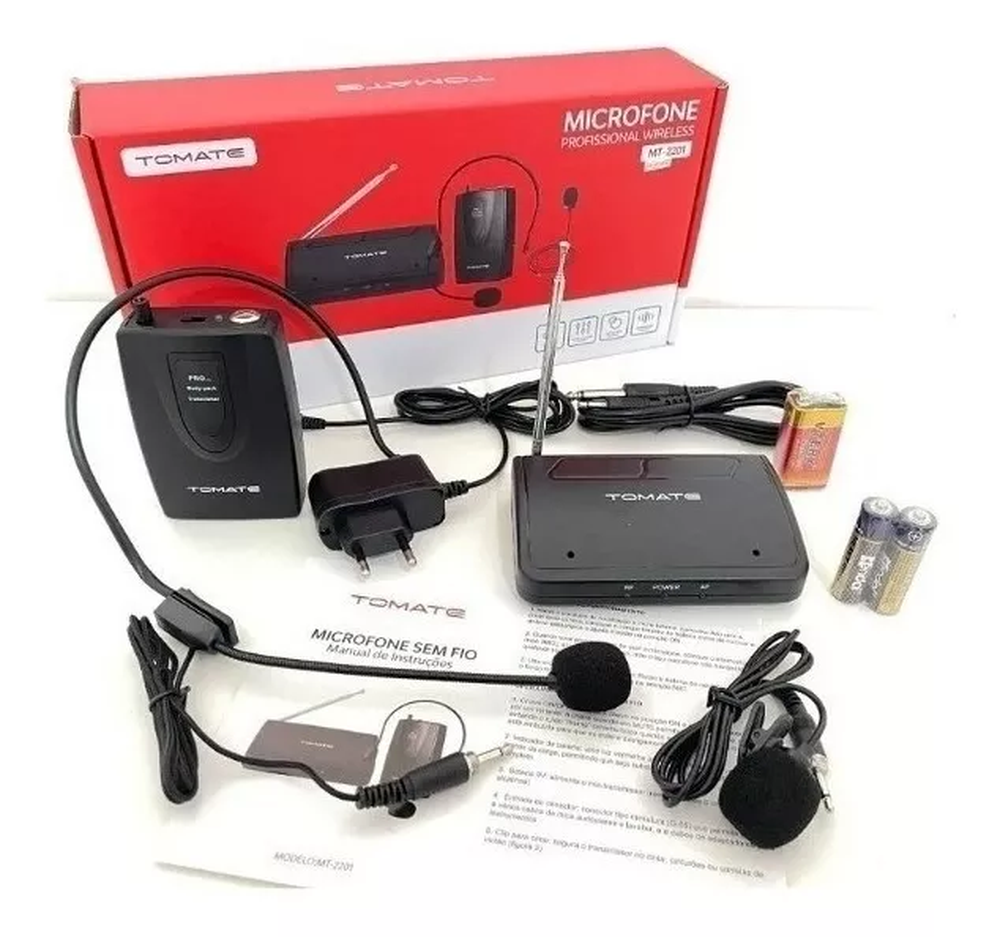 Microfone S/fio Lapela Profissional Headset