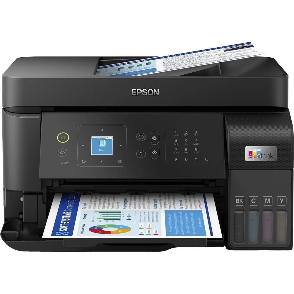 Multifuncional Epson Ecotank L5590 Jato de Tinta, Wifi, USB