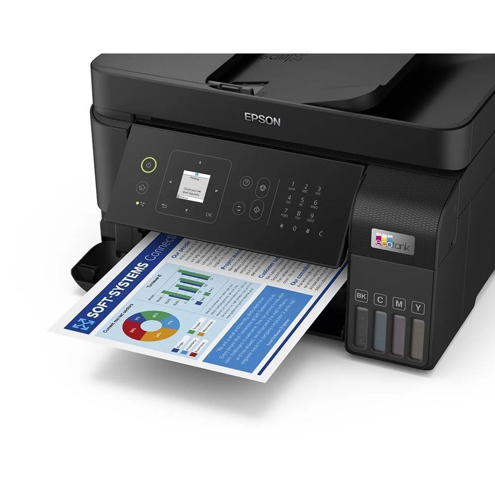 Multifuncional Epson Ecotank L5590 Jato de Tinta, Wifi, USB