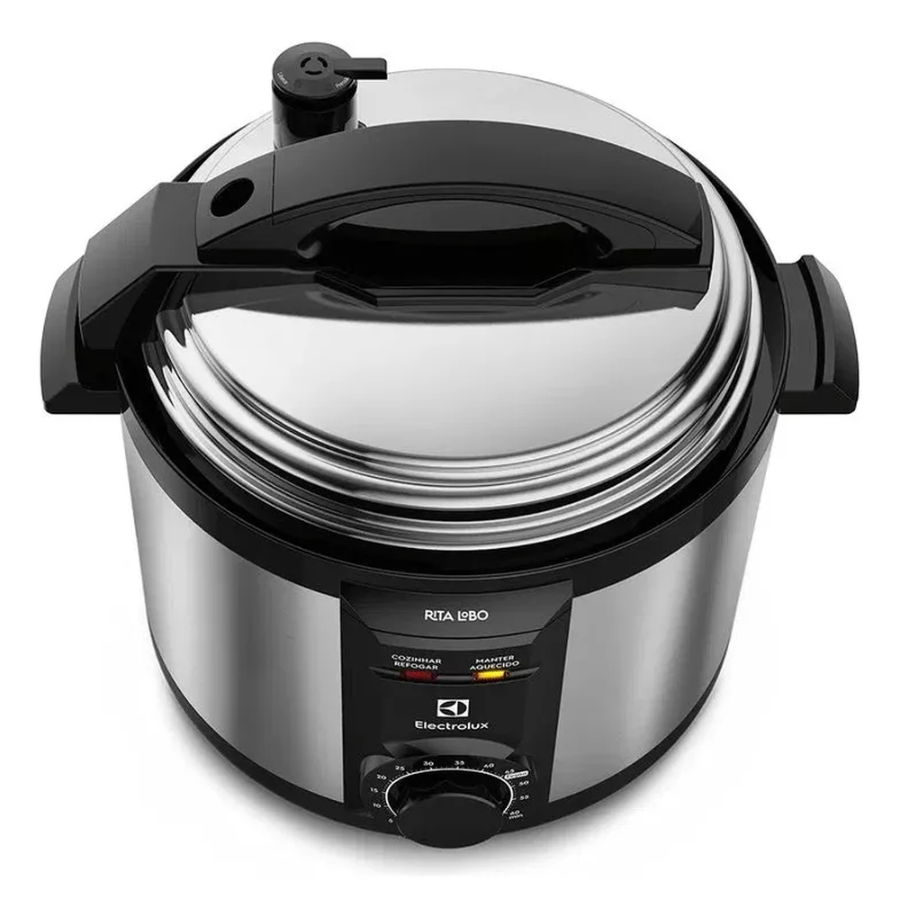 Panela Elétrica De Pressão Pce20 Inox 5 Litros Electrolux Frequência 60 Hz 220V