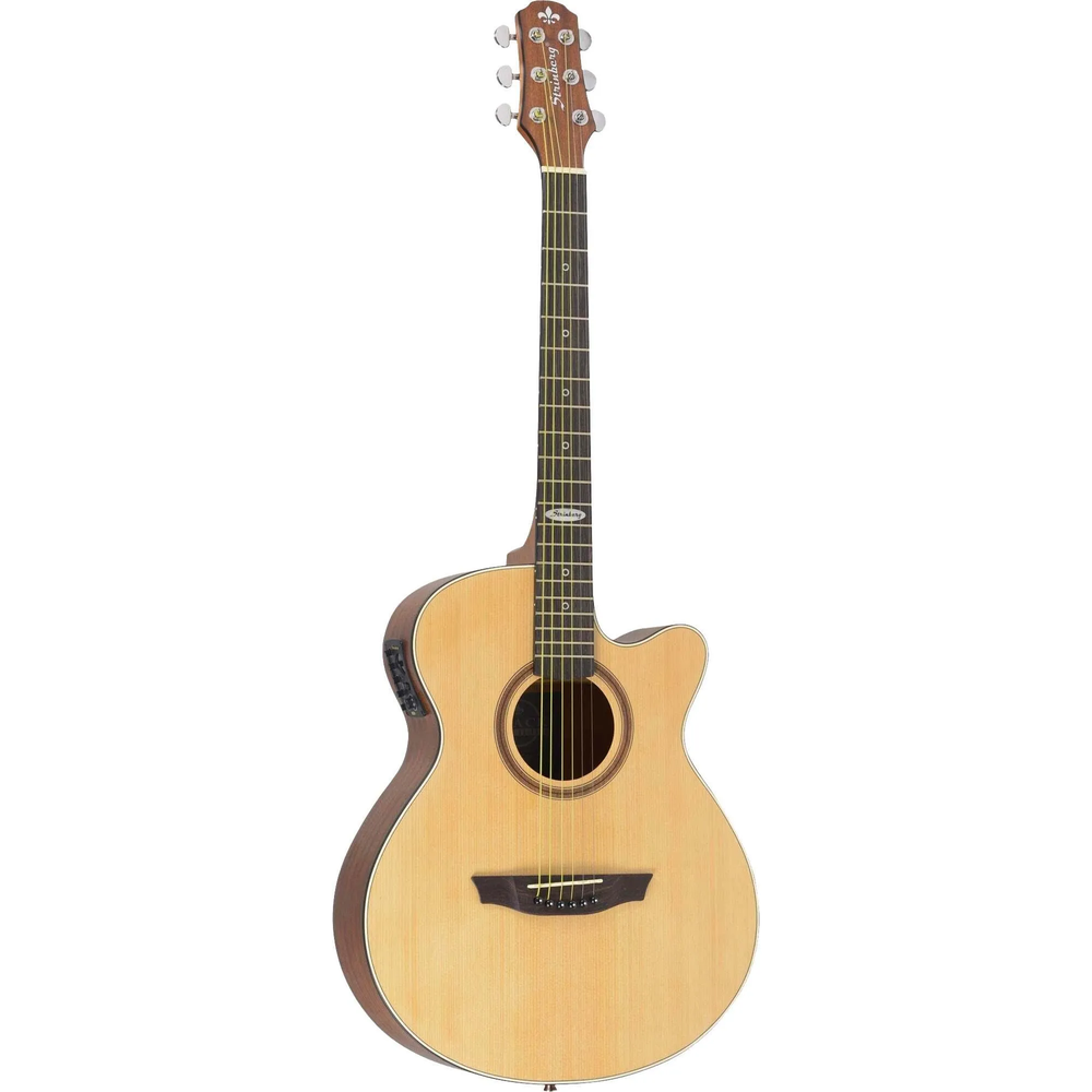 Violão Strinberg SA200C Aço Eletroacústico Fosco Natural Satin