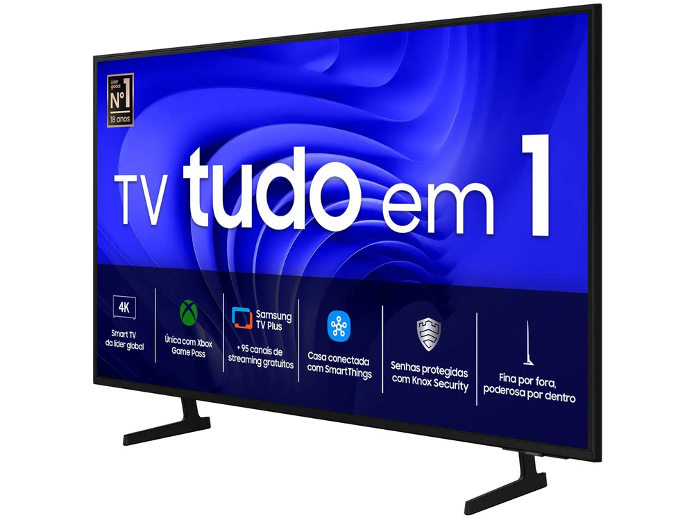 Smart TV 43” UHD 4K LED Samsung 43DU7700 - Wi-Fi Bluetooth Alexa 3 HDMI