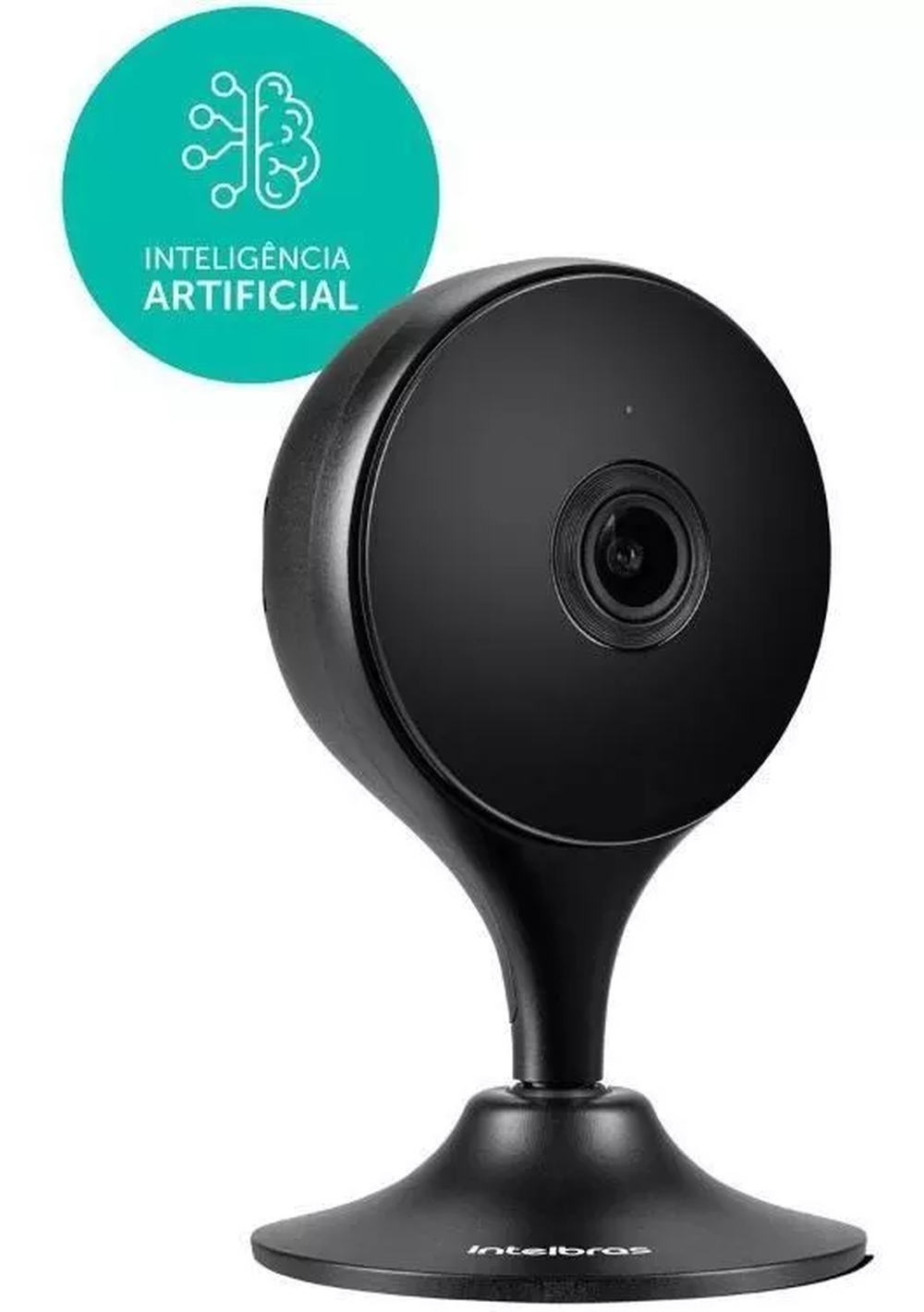 Câmera de Vídeo Inteligente Wi-Fi Full HD iM3 C Black Intelbras