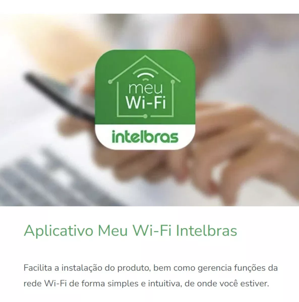 Roteador Intelbras Twibi Force Ax 1500, Wi-Fi 6, Mesh