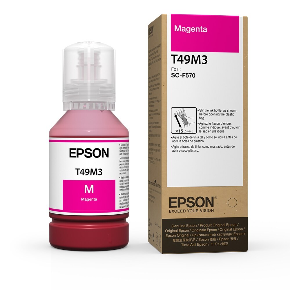 Tinta Garrafa Refil Ultrachrome Epson T49M320 Magenta 140ML