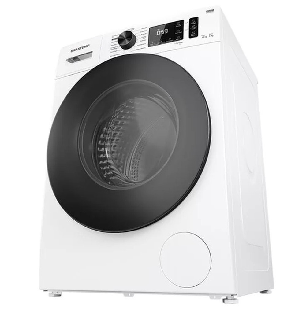 Lavadora e Secadora Brastemp 10kg/6kg com Smart Sensor, Branca - BNO10AB 220V