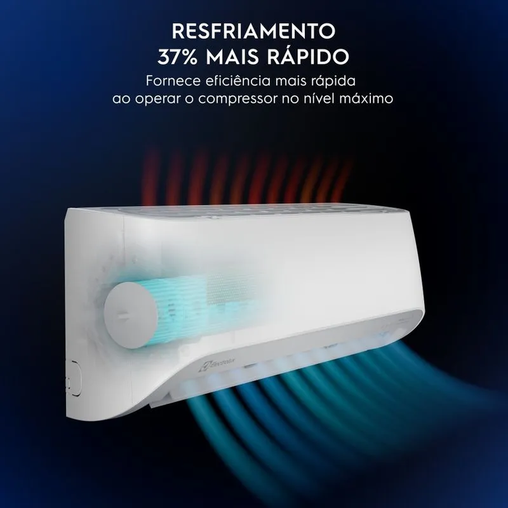 Ar-Condicionado Electrolux Split 12.000 BTUs Color Adapt Quente/Frio com Wi-fi (YI12R/YE12R) 220V