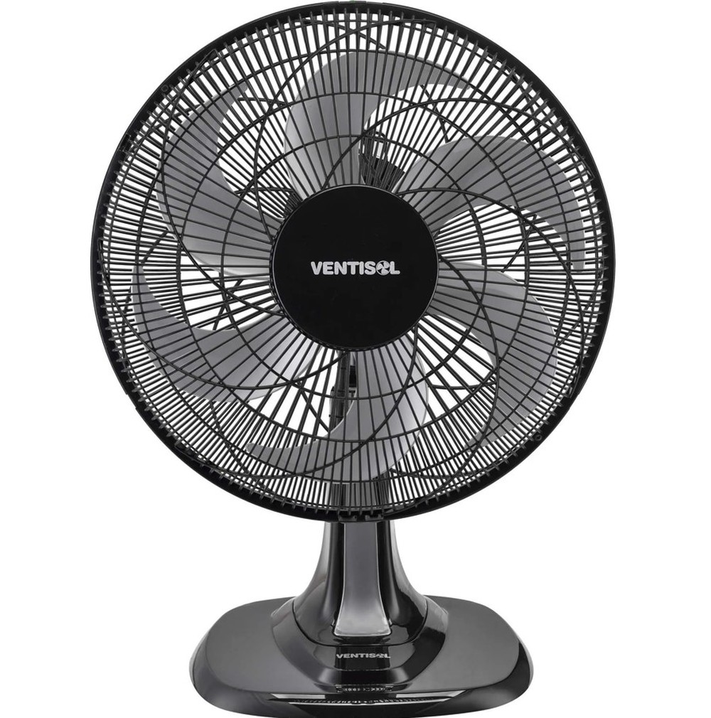 Ventilador de Mesa Ventisol Turbo 6 40cm Preto/Cinza 220v