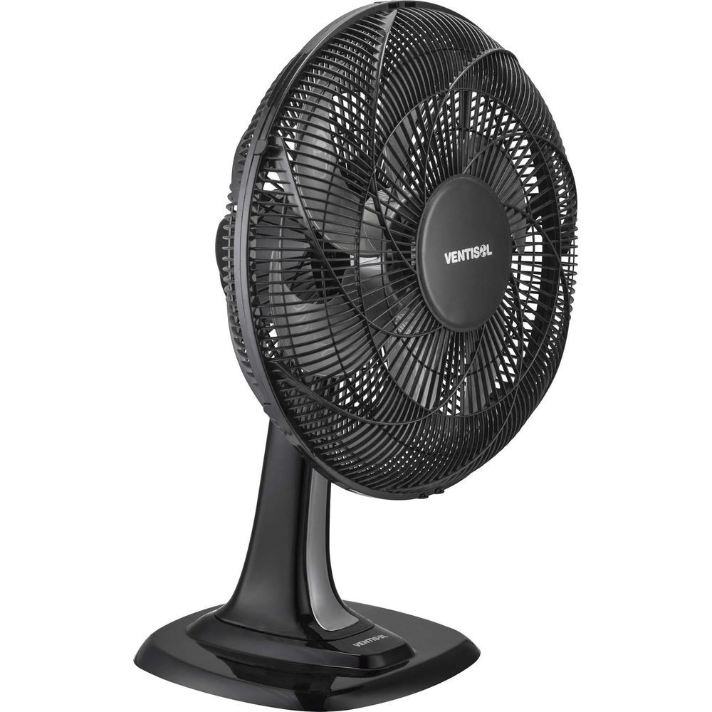 Ventilador de Mesa Ventisol Turbo 6 40cm Preto/Cinza 220v