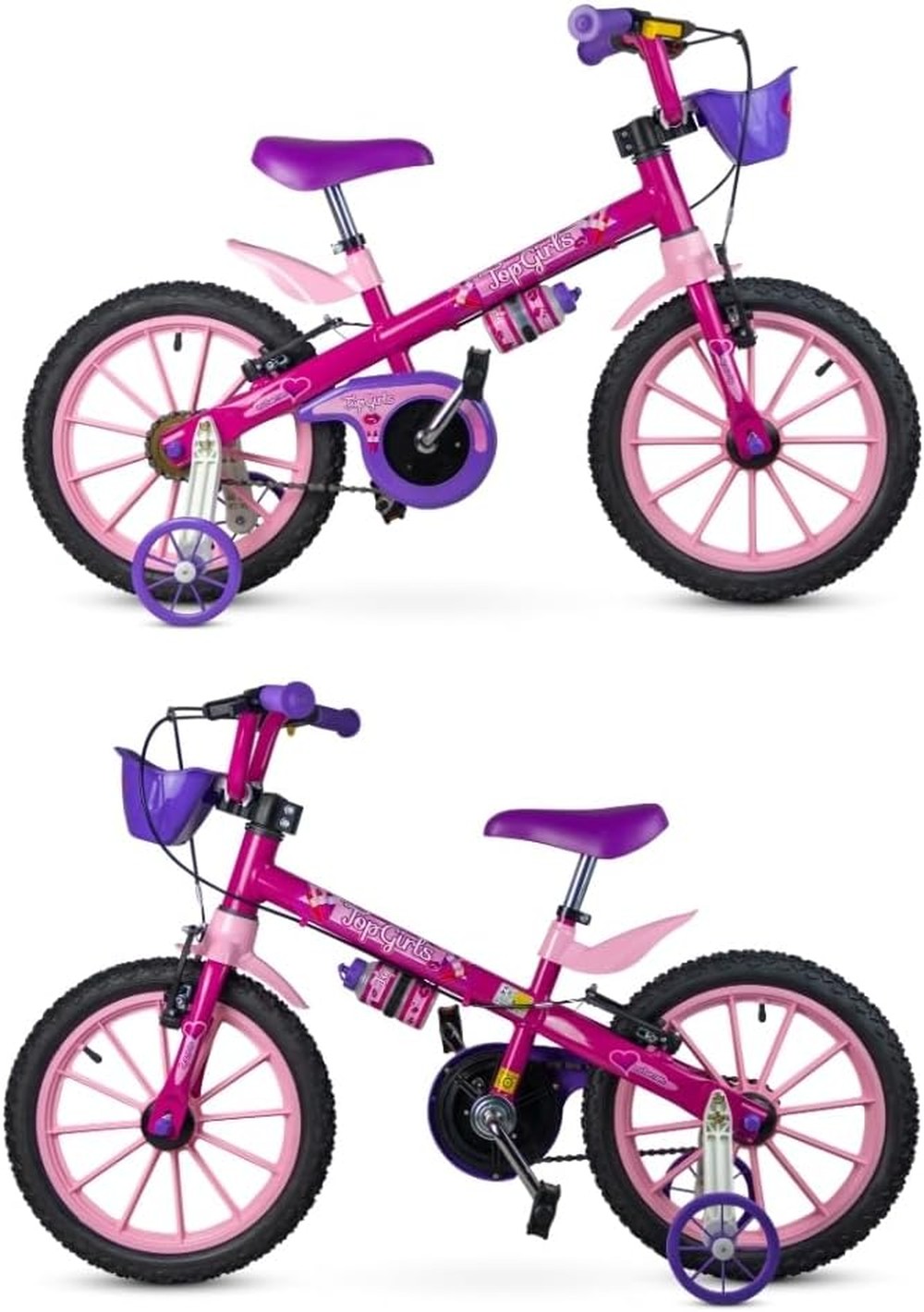 BICICLETA ARO 16 TOP GIRLS 05 NATHOR