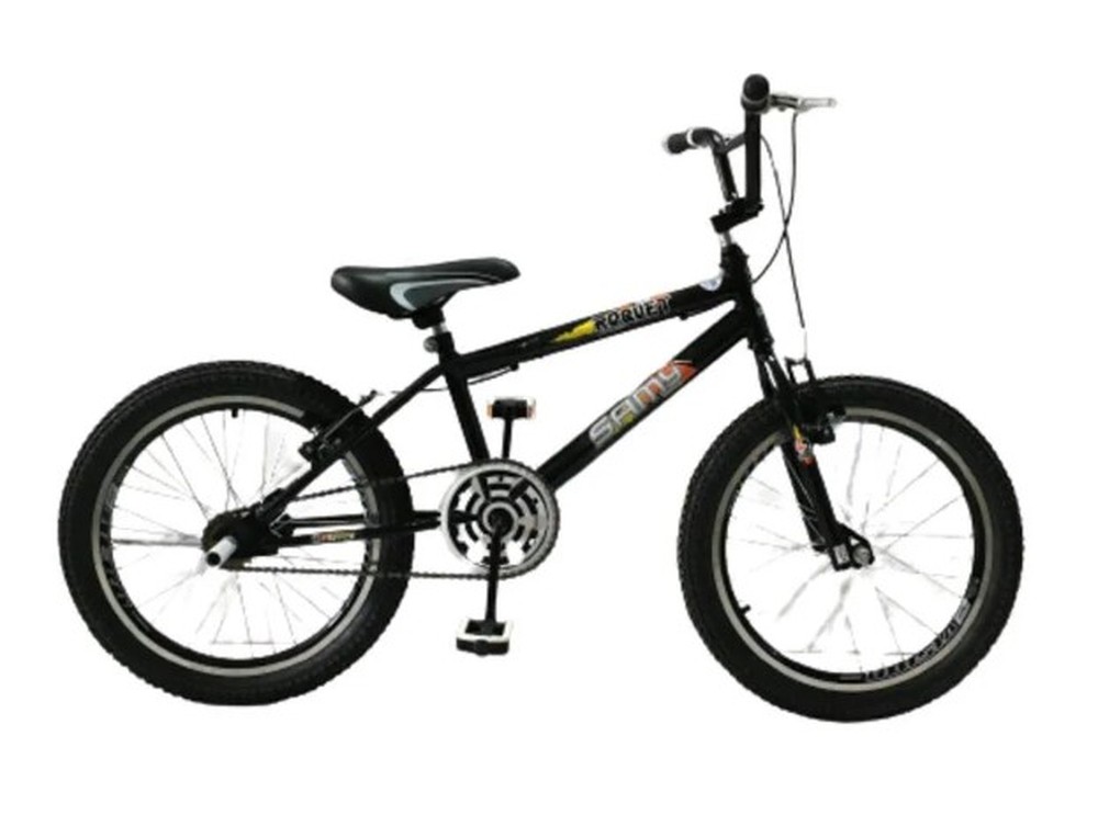 BICICLETA ARO 20 CROSS SAMY PRETA