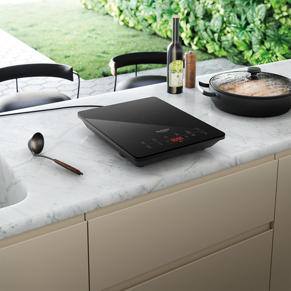 Cooktop de Indução Portátil 1 Boca Preto 220V