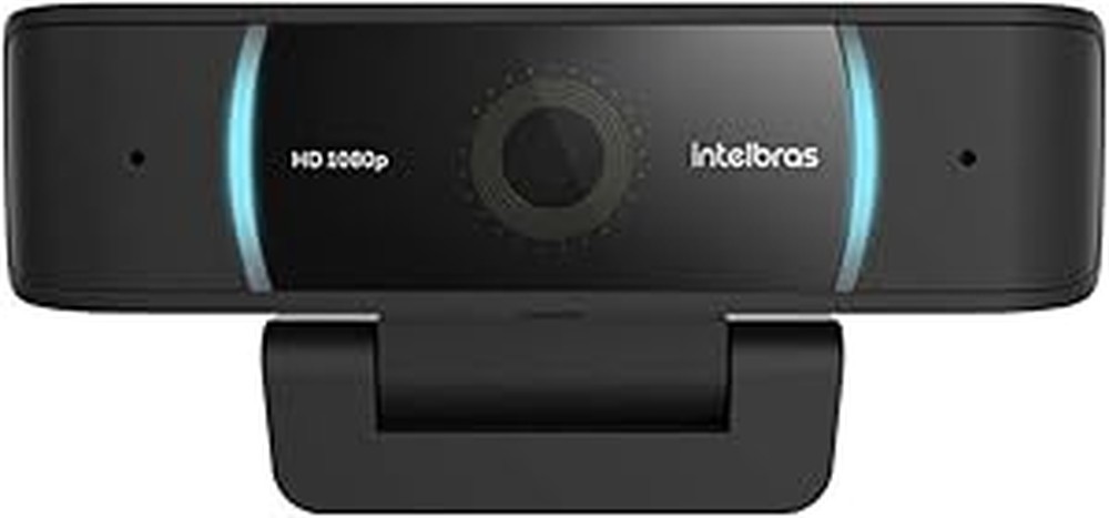 Webcam Para Videoconferência USB Cam 1080p Preto Intelbras