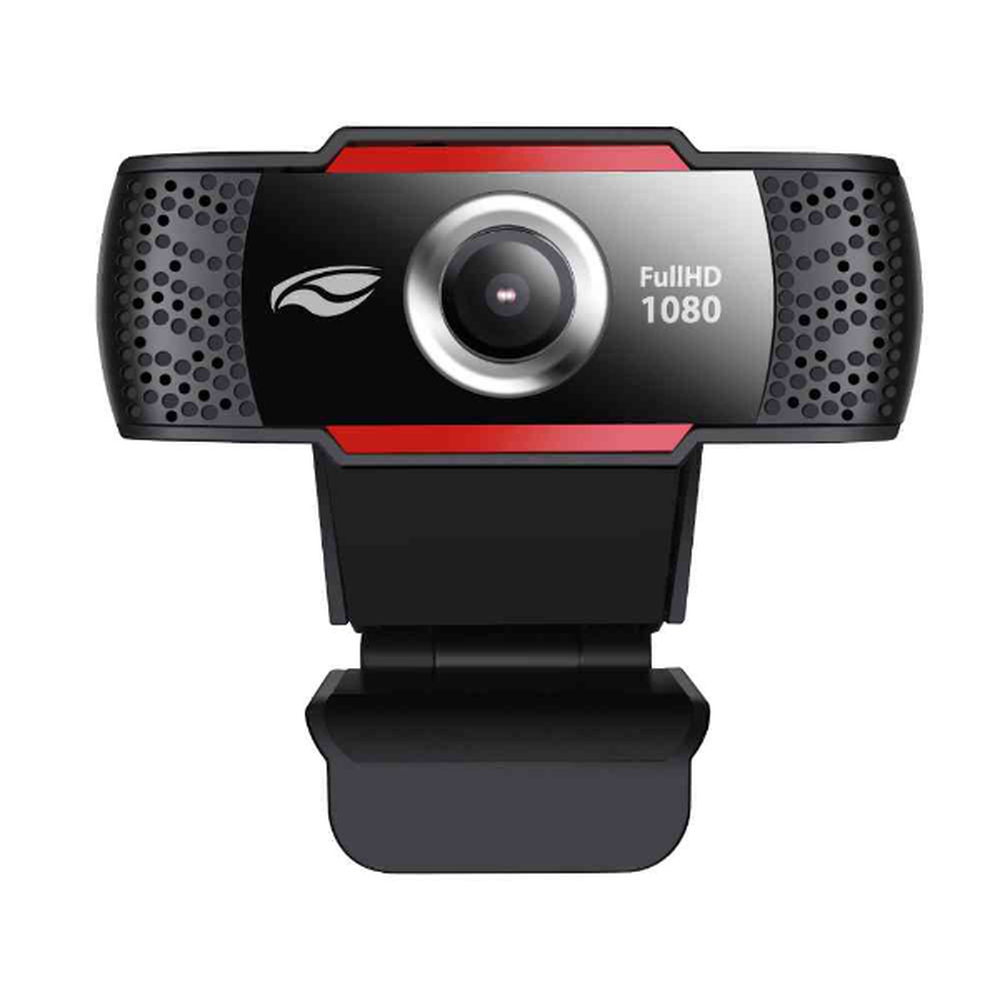 Web Cam Usb Full Hd 1080P Wb-100Bk Com Microfone Preto C3tech