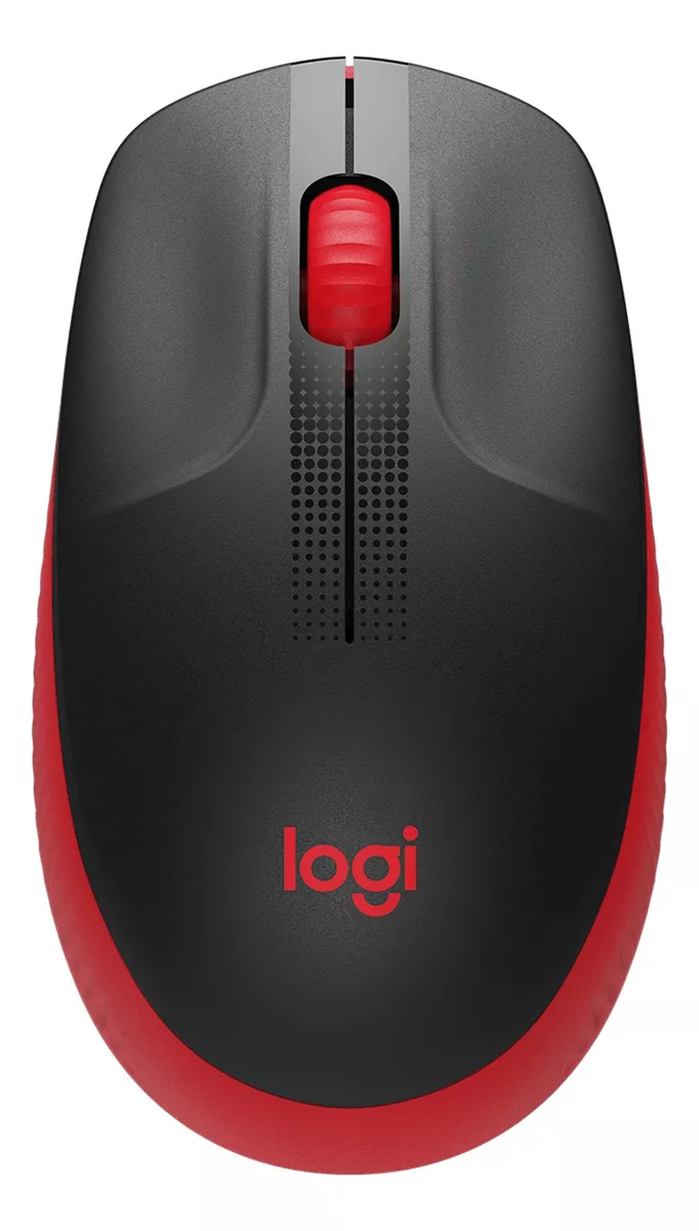 Mouse Logitech M190 Sem Fio Vermelho