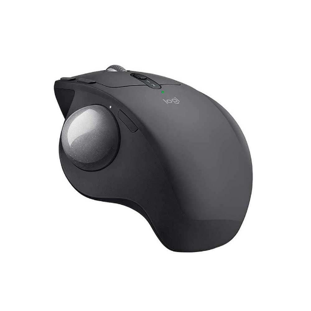 Mouse Logitech Mx Ergo TrackBall Grafite Conexão USB Bateria Recarregável