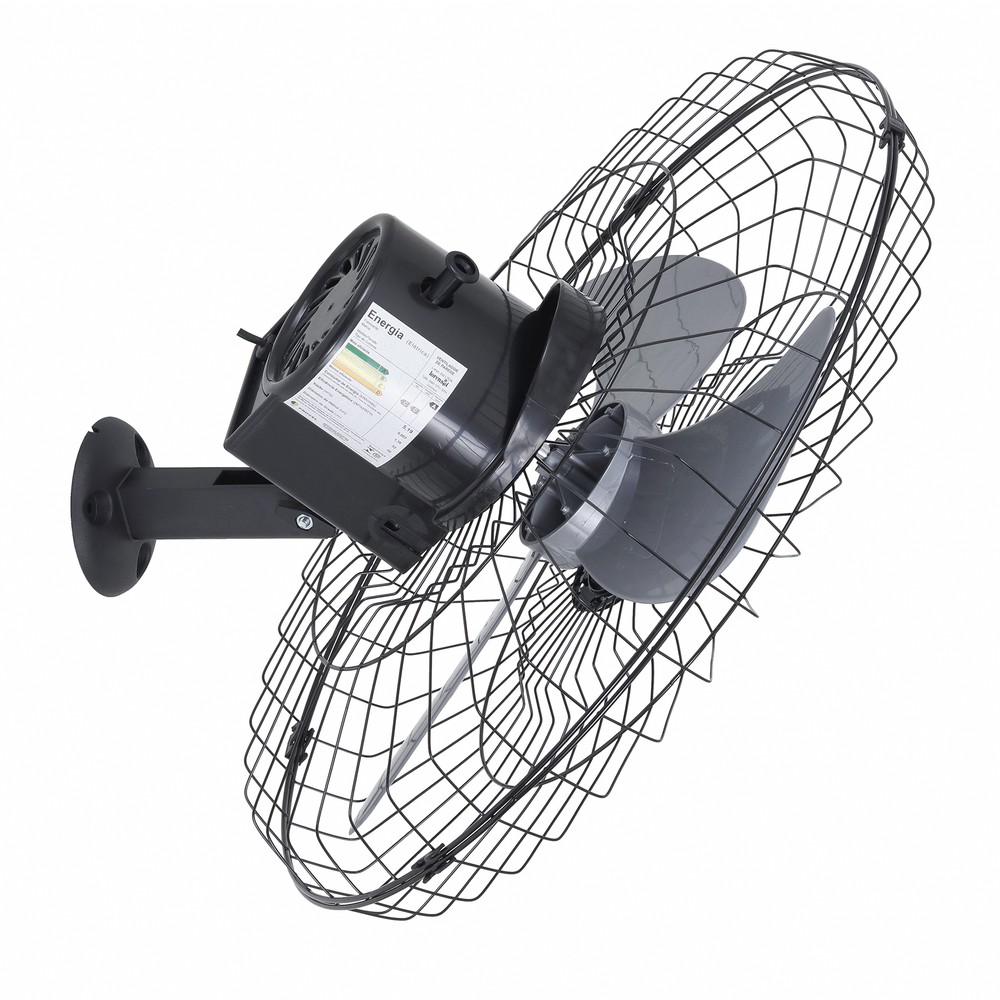 Ventilador de Parede Loren Sid 60cm Tufão Bivolt Preto