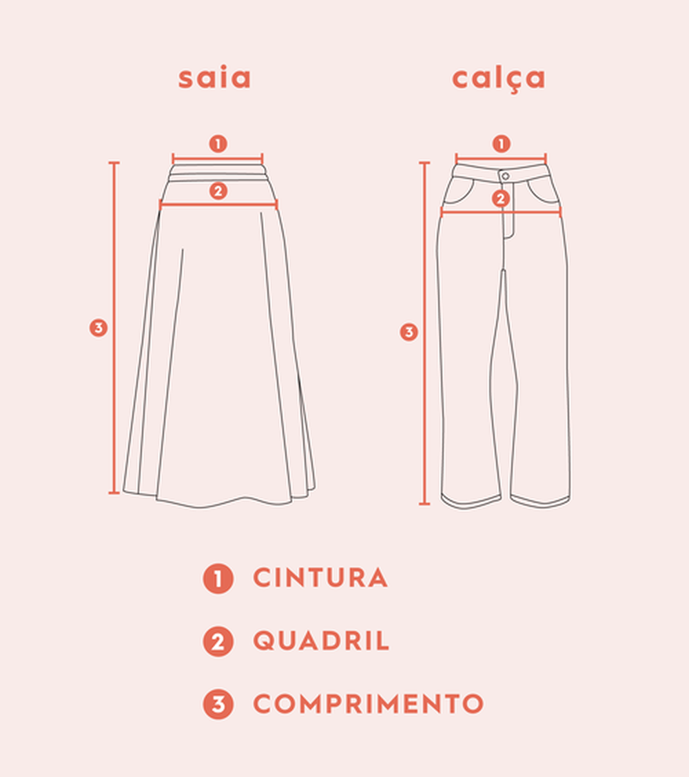 Calça em vinil corte reto