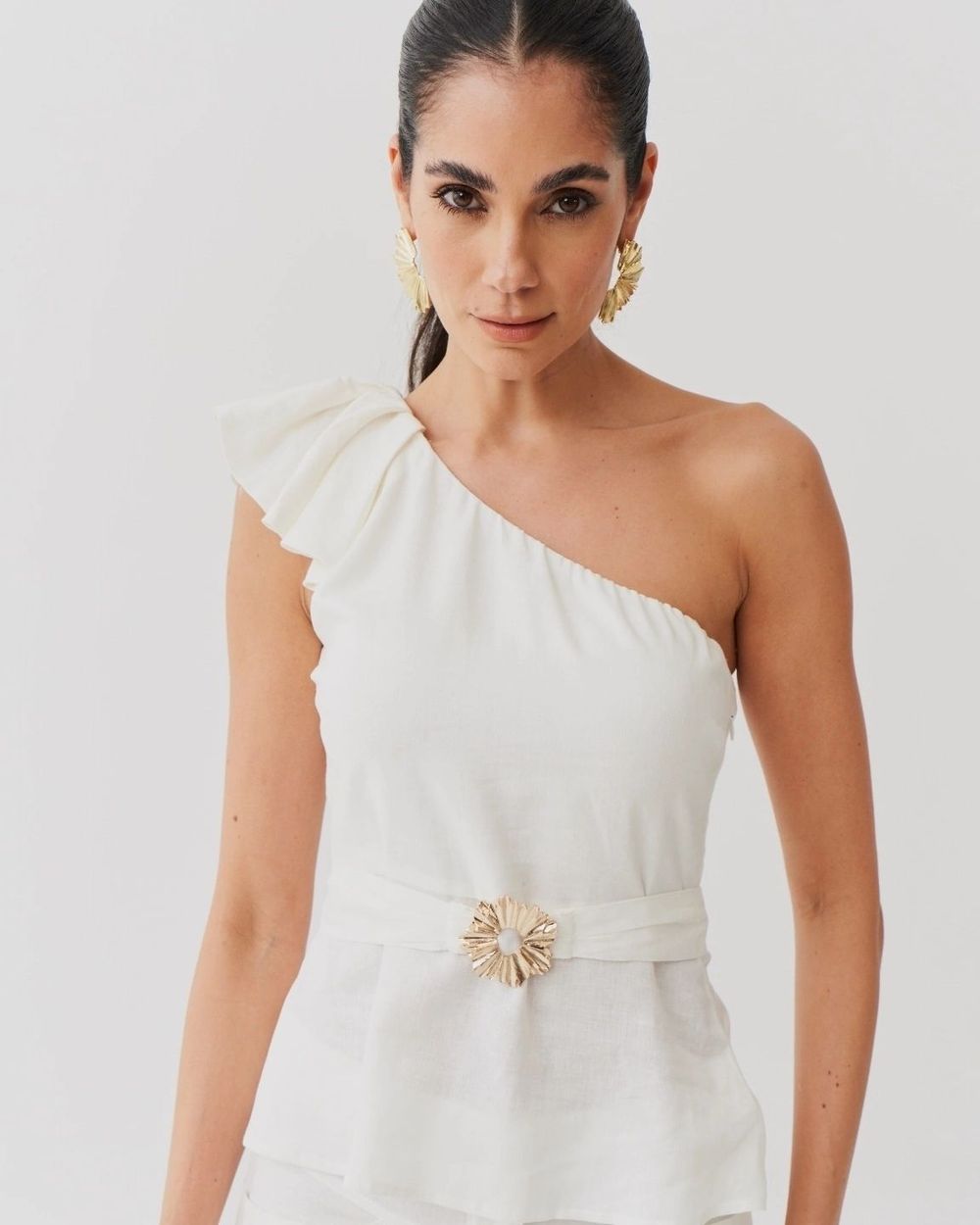 Blusa Crisântemo Dourado