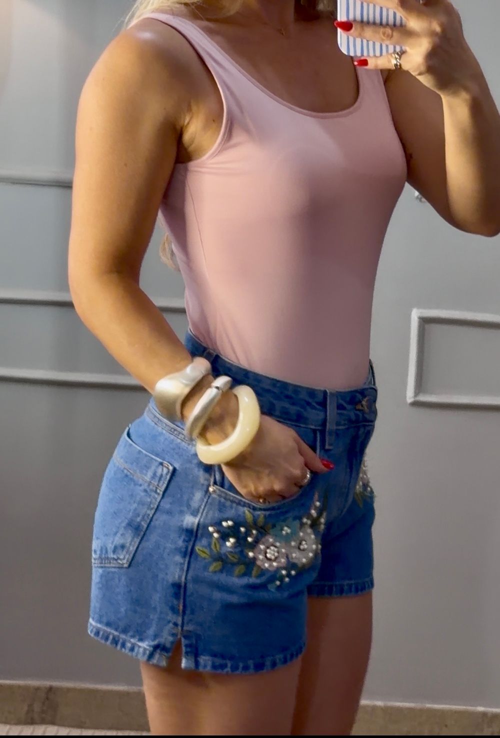 Short Bordado