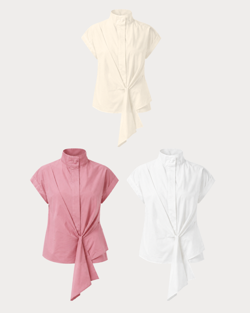 Blusa em Alfaiataria  Origami