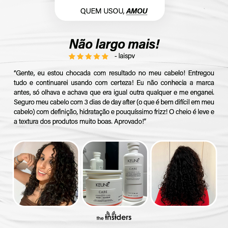 Keune Care Line Confident Curl Leave-In Für Lockiges Haar – 300 Ml Mit Sheabutter & Kokosöl Gegen Frizz