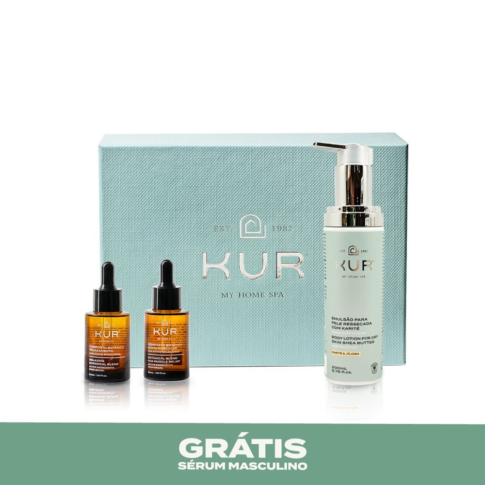 KIT RELAXAMENTO - GRÁTIS SÉRUM MASCULINO