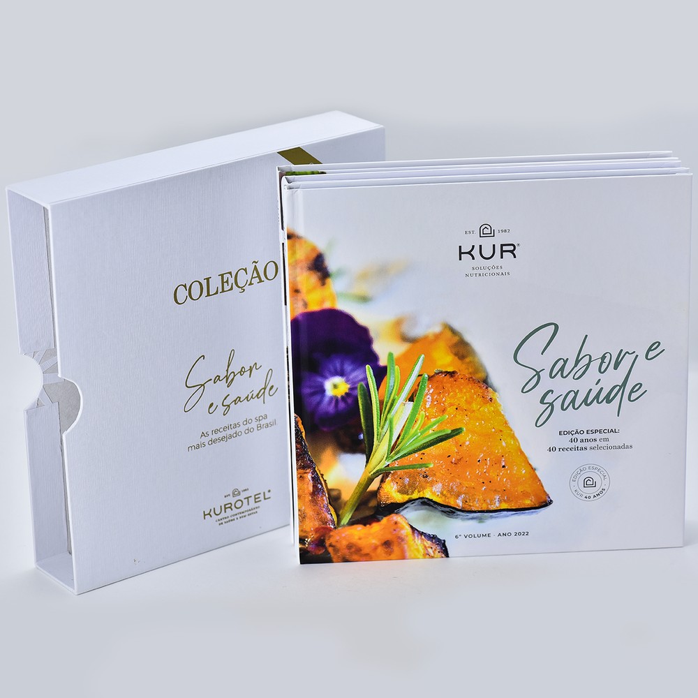 Coleção Kur Sabor e Saúde: Box Gold Collection Edição Especial