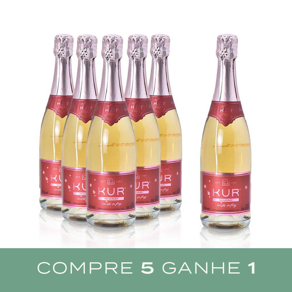 KIT 6 ESPUMANTES LA VIEN ROSE