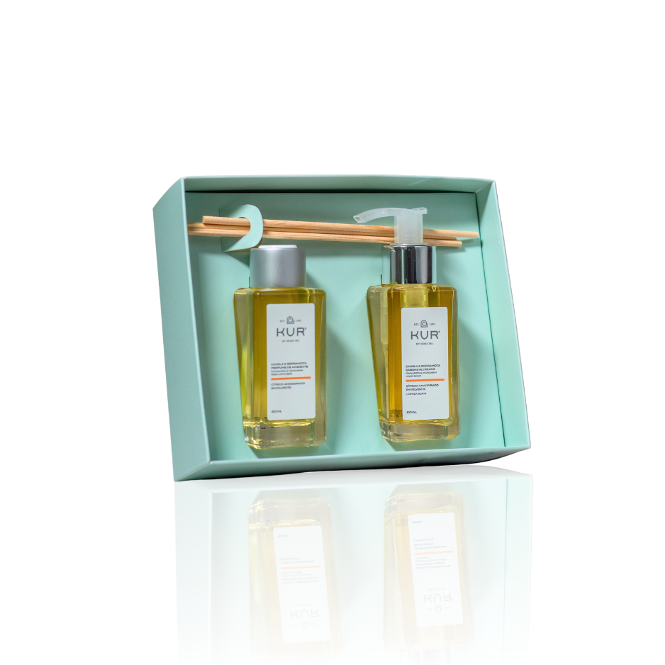 KIT CANELA E BERGAMOTA - 60ML