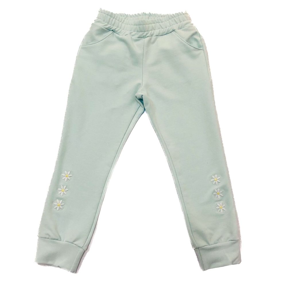 Conjunto Infantil Menina com Blusa de Frio e Calça Florida