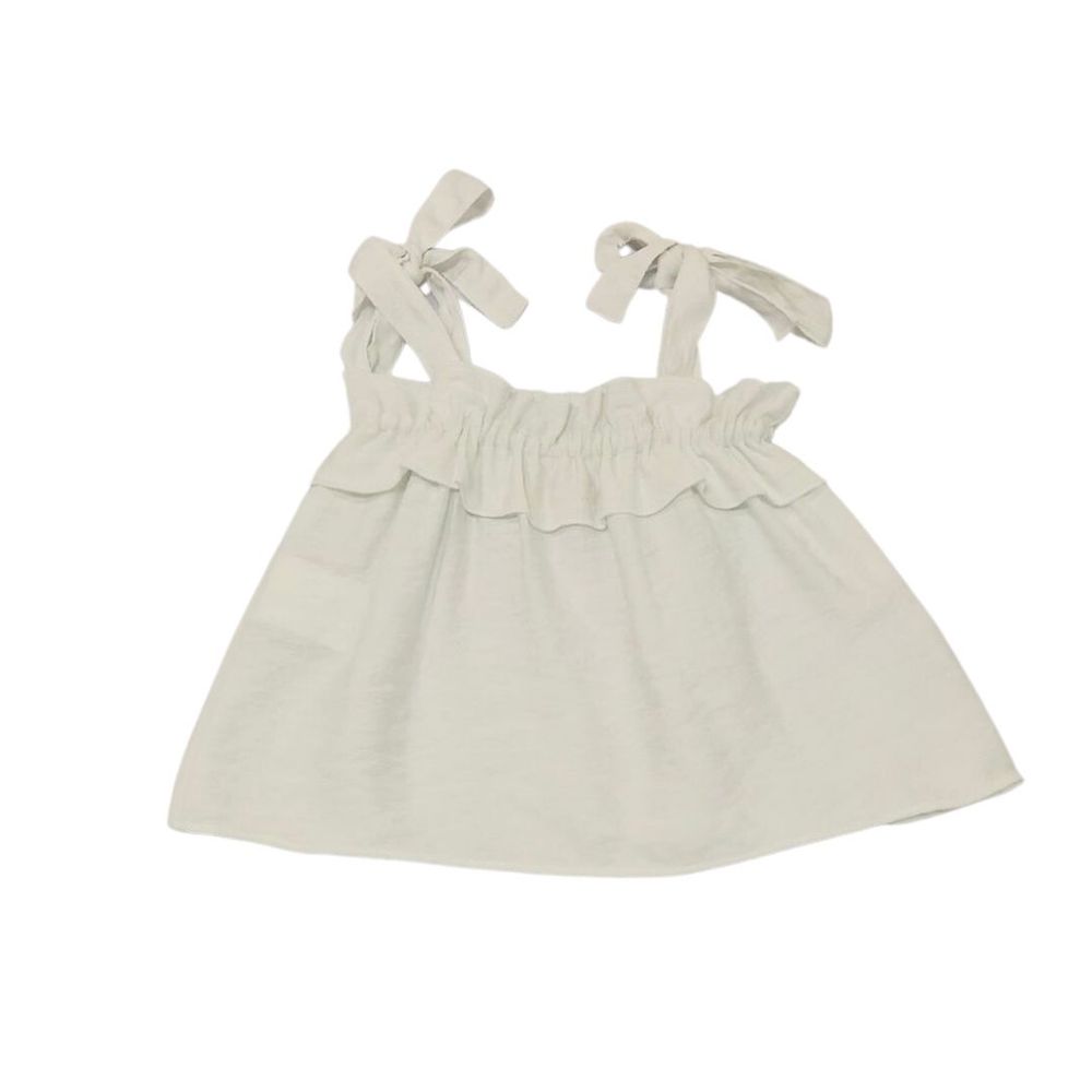 Conjunto Infantil Menina com Bata Branca E Shorts xadrez