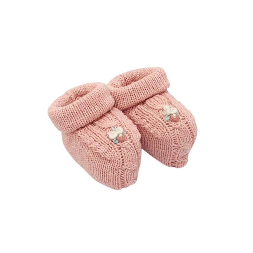Kit Gorro Luvas E Sapatinho