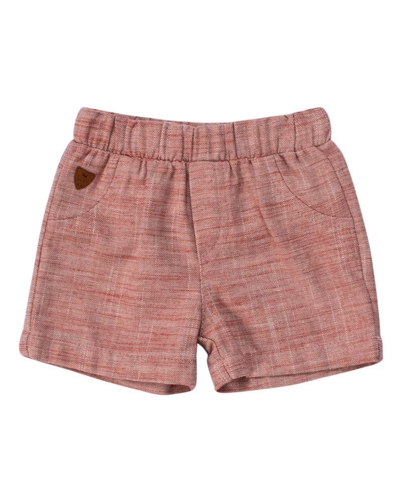 Conjunto Curto Bebê Menino Ursinho