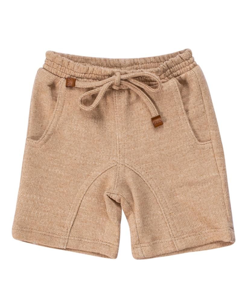 Conjunto Curto Infantil Menino Urso No Skate
