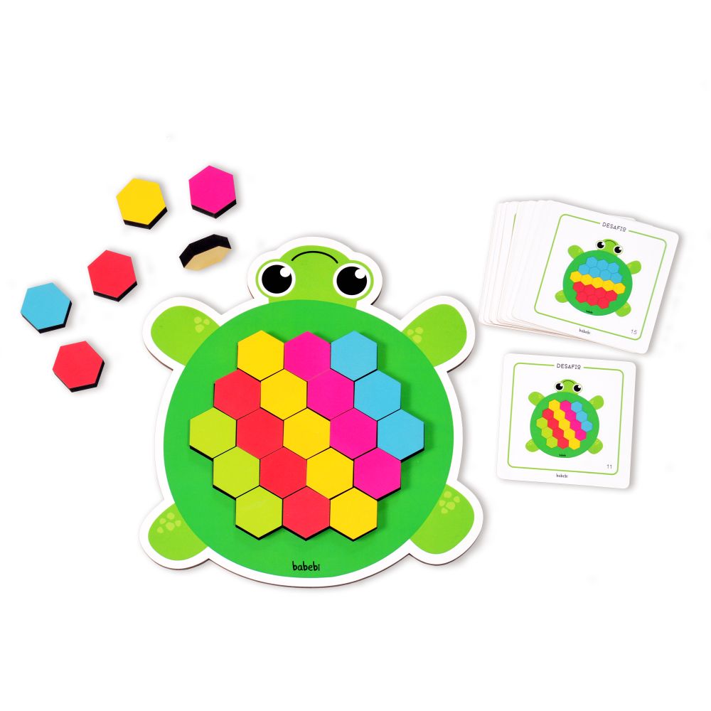 Brinquedo Educativo Mosaico Tartaruguinha