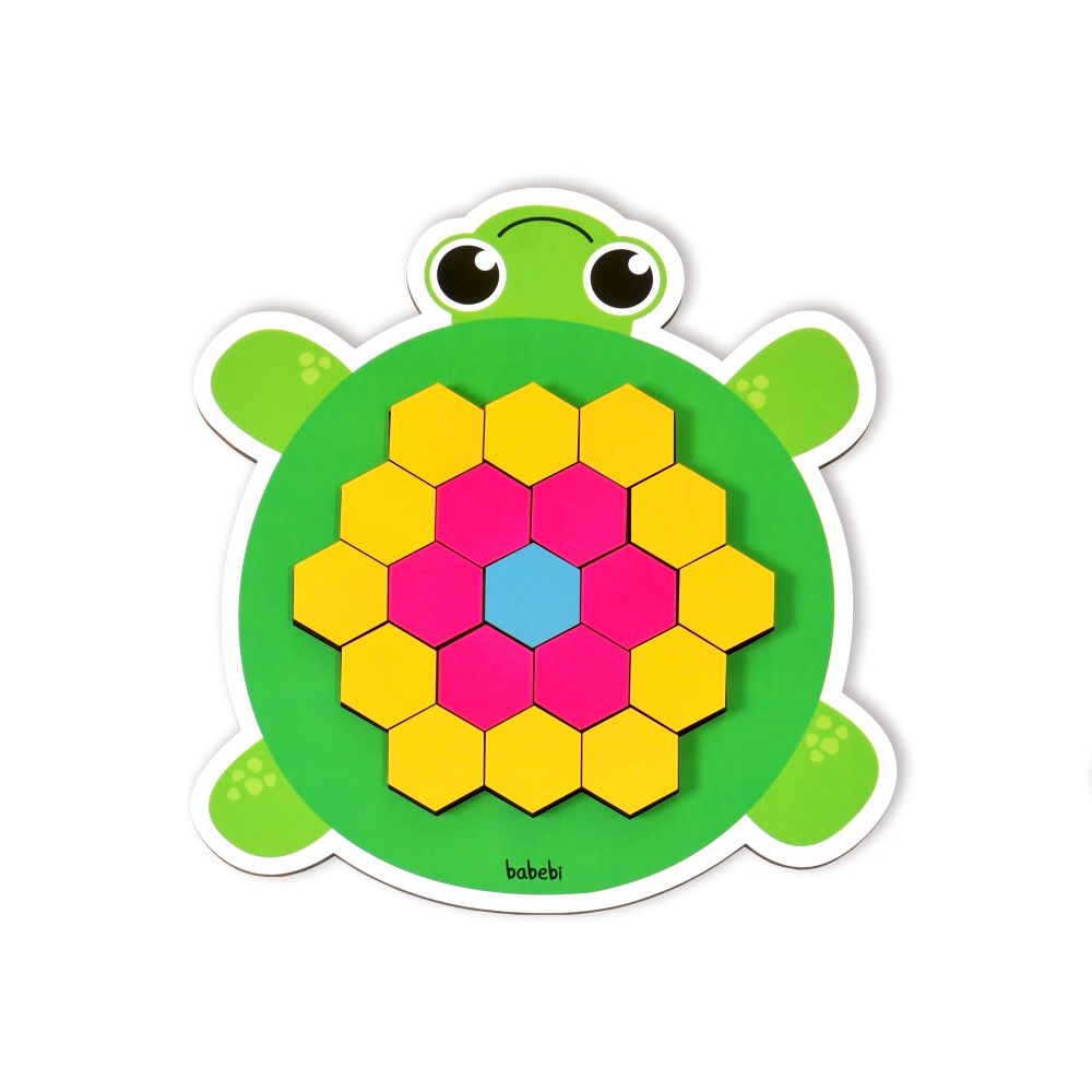 Brinquedo Educativo Mosaico Tartaruguinha