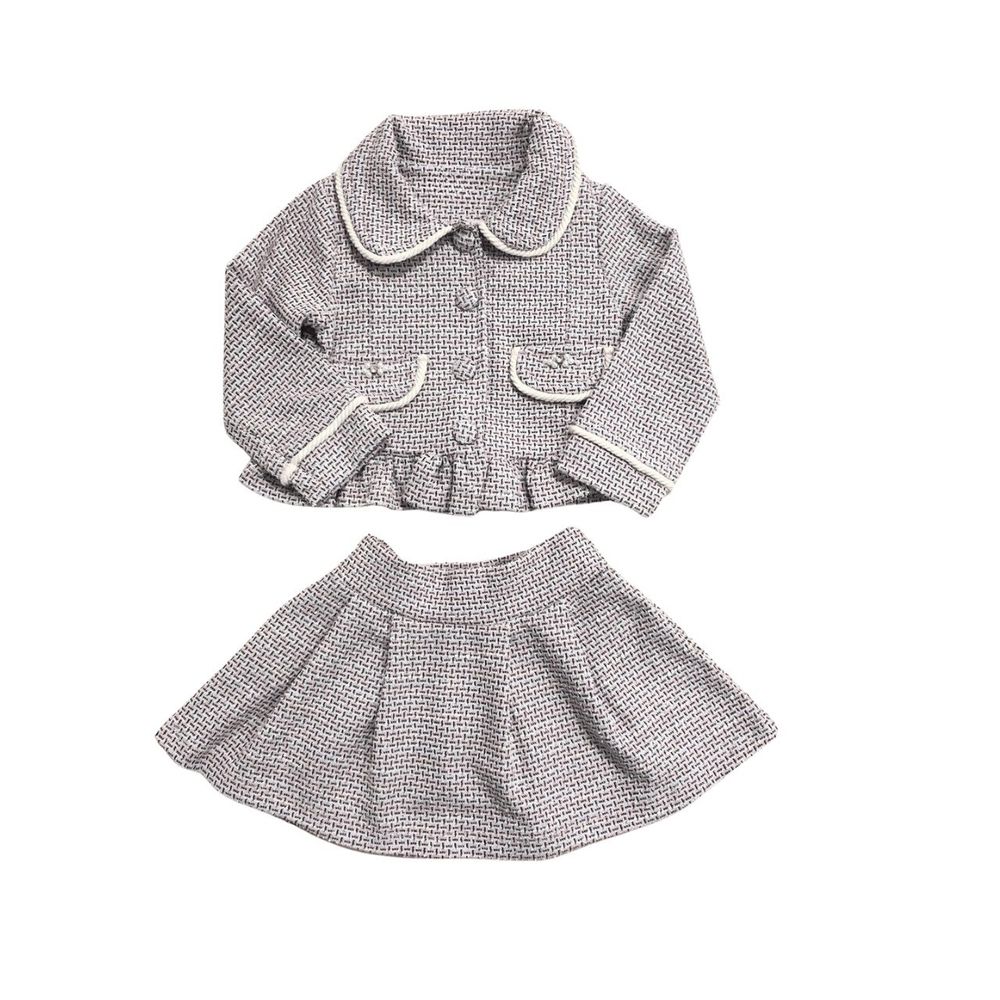 Conjunto Menina Saia E Casaquinho