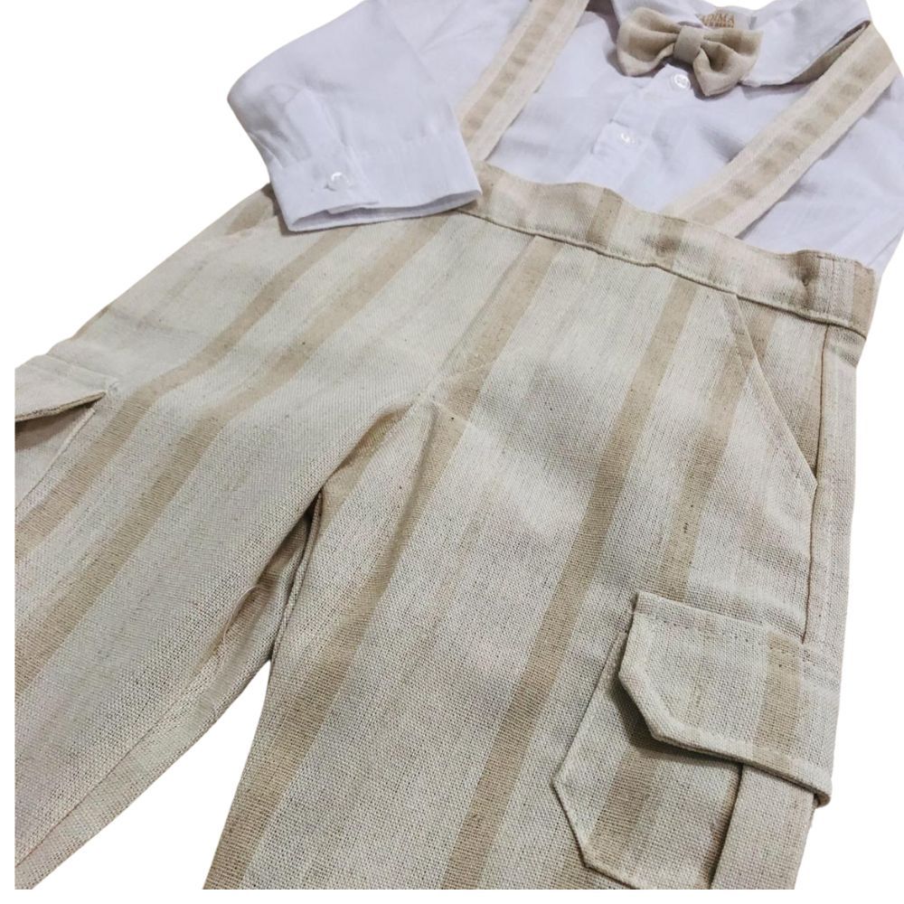 CONJUNTO SOCIAL BEBÊ MENINO GRAVATA BORBOLETA