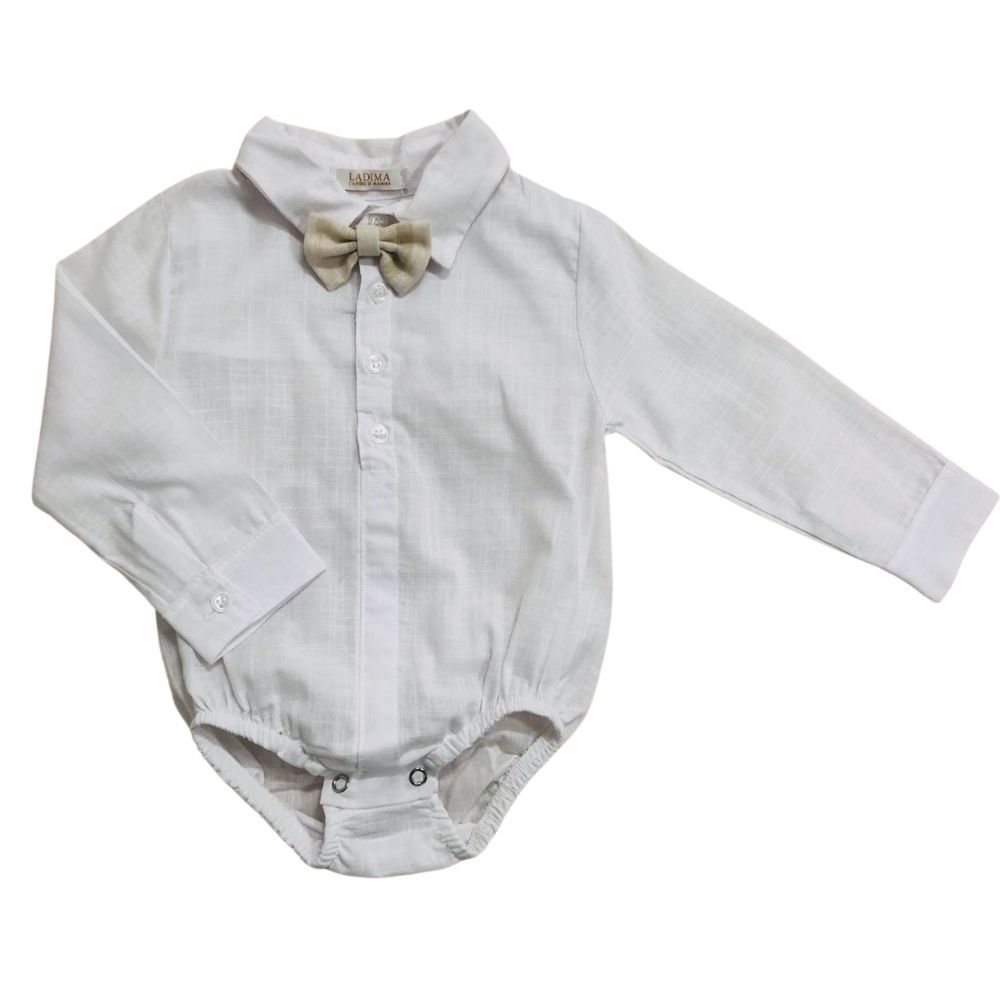 CONJUNTO SOCIAL BEBÊ MENINO GRAVATA BORBOLETA