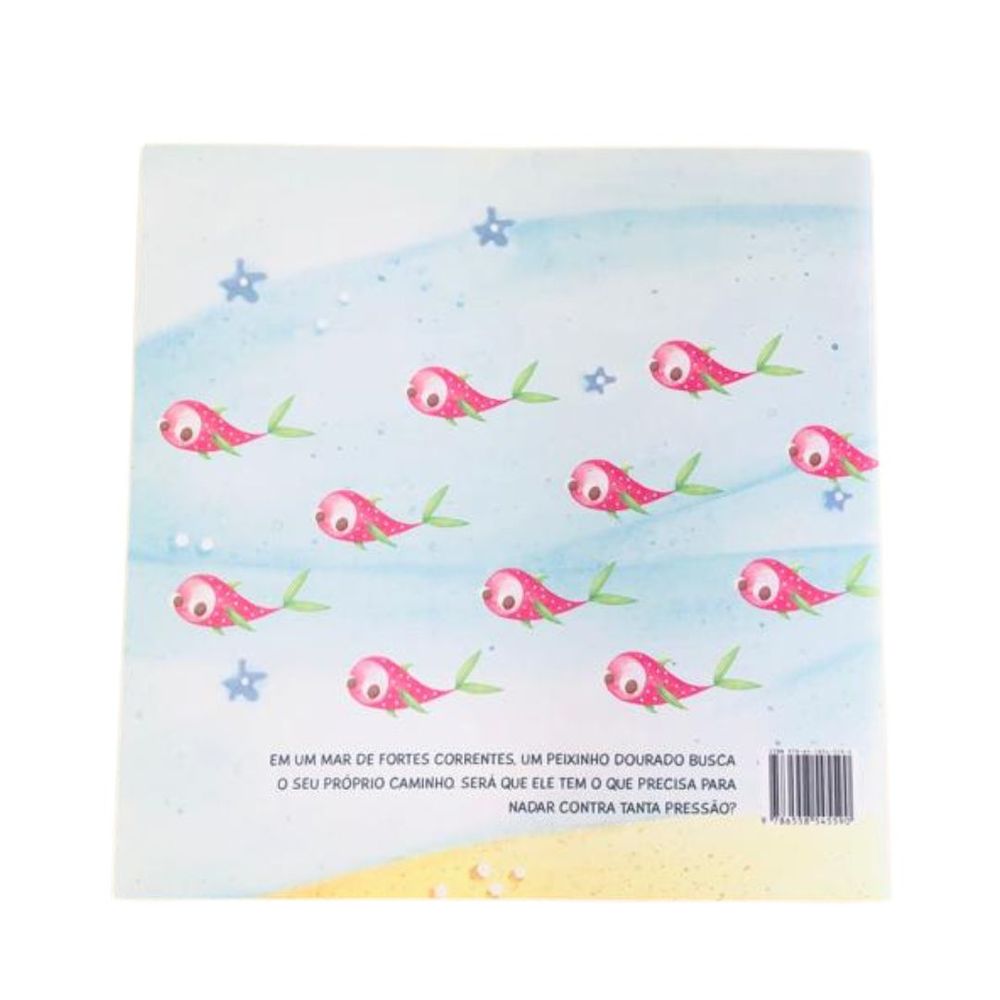Livro Infantil Ilustrado O Peixinho E As Correntes