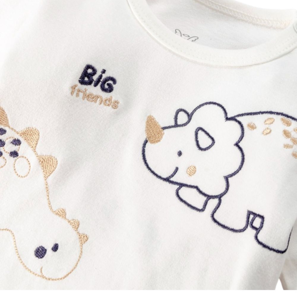 CONJUNTO BEBÊ MENINO BODY MANGA LONGA E CALÇA