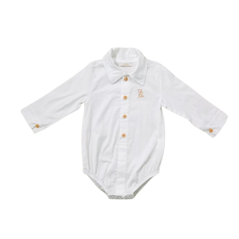 CONJUNTO BEBÊ MENINO BODY CAMISA E CALÇA