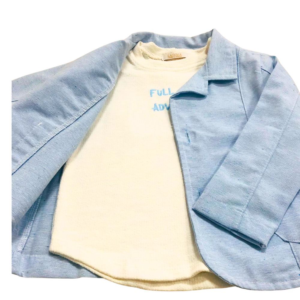 CONJUNTO INVERNO MENINO 3 PEÇAS COM BLAZER