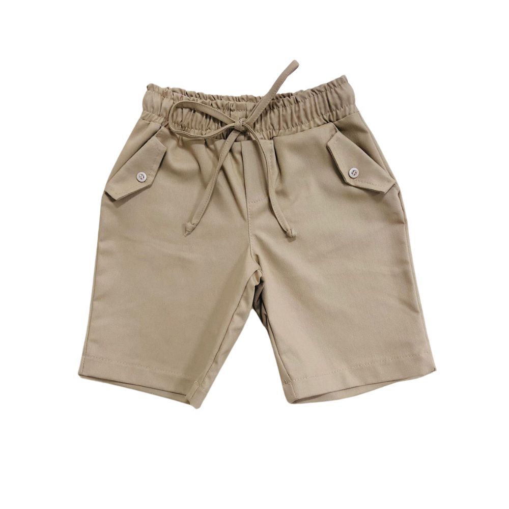 CONJUNTO INFANTIL MENINO CAMISA E BERMUDA SAFARI