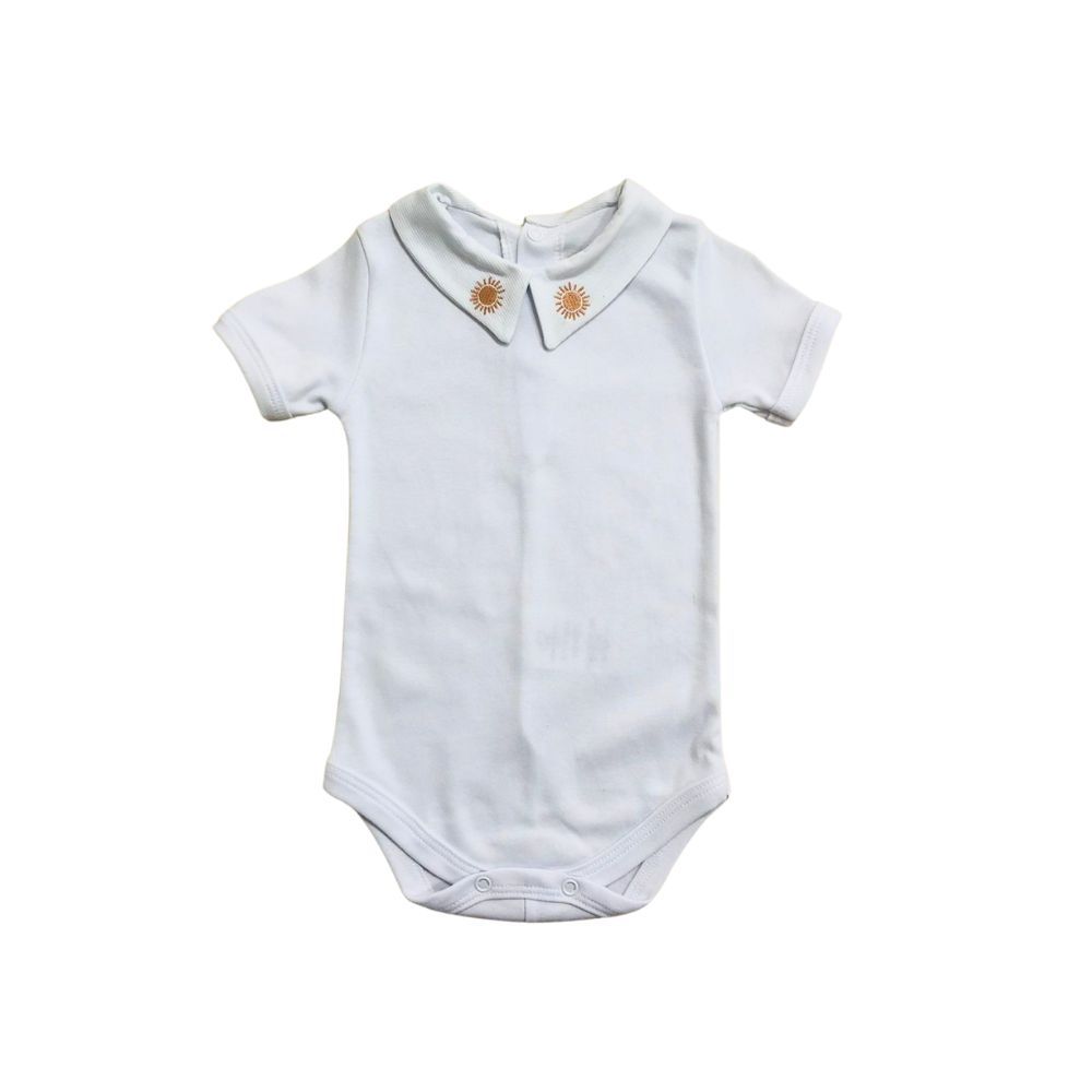 CONJUNTO CURTO BODY E ROMPER BEBÊ MENINO